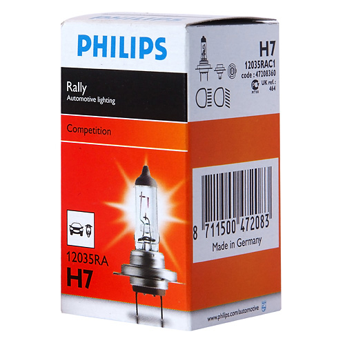 Автолампа H7/PX26d 12V 80W PHILIPS галоген 12035 RAC1 Автолампа H7/PX26d 12V 80W PHILIPS галоген 12035 RAC1