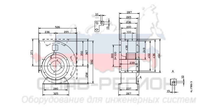 Купить Вентилятор Ziehl-Abegg RG31P-4DK.6K.1R центробежный Купить Вентилятор Ziehl-Abegg RG31P-4DK.6K.1R центробежный