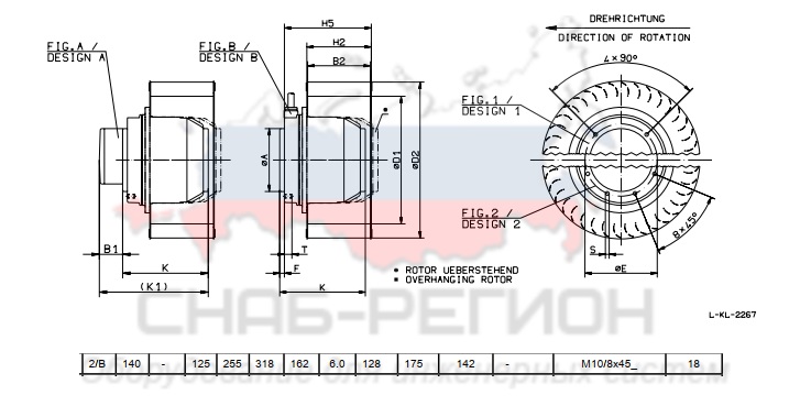 Купить Вентилятор Ziehl-Abegg RE31P-6DK.6C.1R центробежный КупитьВентилятор Ziehl-Abegg RE31P-6DK.6C.1R центробежный