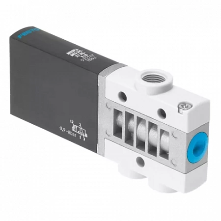 Быстродействующий распределитель Festo MHE4-MS1H-3/2O-1/4 серия MH4 Быстродействующий распределитель Festo MHE4-MS1H-3/2O-1/4 серия MH4