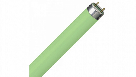 Люминесцентная лампа G13 OSRAM L18/66 G13 1800lm 530-550nm d26x590 зелёная Люминесцентная лампа G13 OSRAM L18/66 G13 1800lm 530-550nm d26x590 зелёная