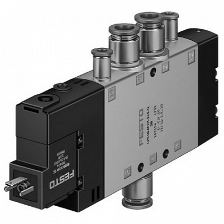 Пневмораспределитель Festo CPE18-M3H-5LS-QS-8 серия CPE18 Пневмораспределитель Festo CPE18-M3H-5LS-QS-8 серия CPE18