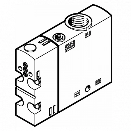 Пневмораспределитель Festo CPE18-P1-3GL-1/4 серия CPE18 Пневмораспределитель Festo CPE18-P1-3GL-1/4 серия CPE18
