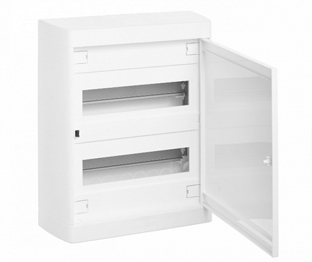 Щит Nedbox Legrand с белой дверью 2 рейки х 24 модуля 601237 накладной распределительный Щит Nedbox Legrand с белой дверью 2 рейки х 24 модуля 601237 накладной распределительный