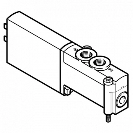 Быстродействующий распределитель Festo MHP2-MS1H-5/2-M5 серия MH2 Быстродействующий распределитель Festo MHP2-MS1H-5/2-M5 серия MH2